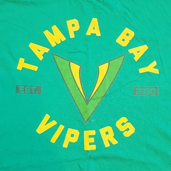 Tampa Bay Vipers XFL T-Shirt - Picture 3 of 4